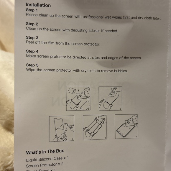 New Designed for iPhone 13 Pro Case, Liquid Silicone Case 2X Screen Protectors], - Picture 6 of 14